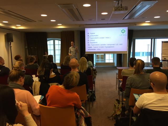 Martim Hässler teaching at sweets15