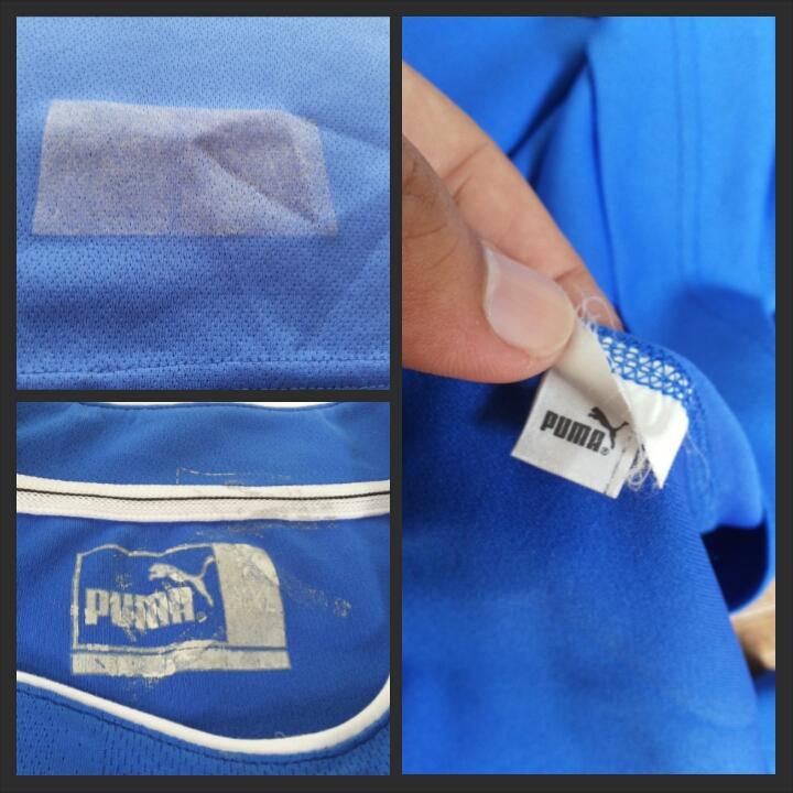 CabinetsJersey's tweet photo. #LCJ2
Authentic puma lenyap
Sizetag luntur (sperti kena strika)
Washtag digunting
Overal cukup aman. http://t.co/m4xzgbTUmE