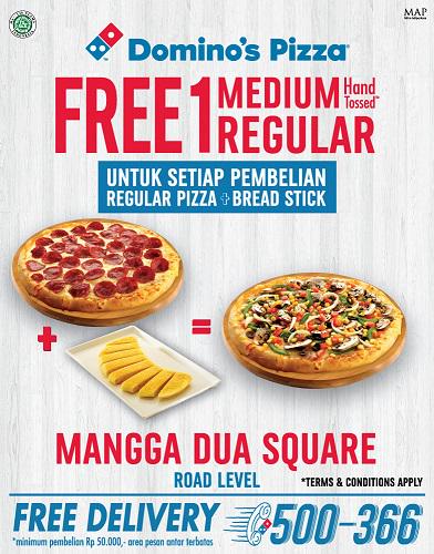 Domino's Pizza ID on Twitter: "#Gratis Med HT Regular # 