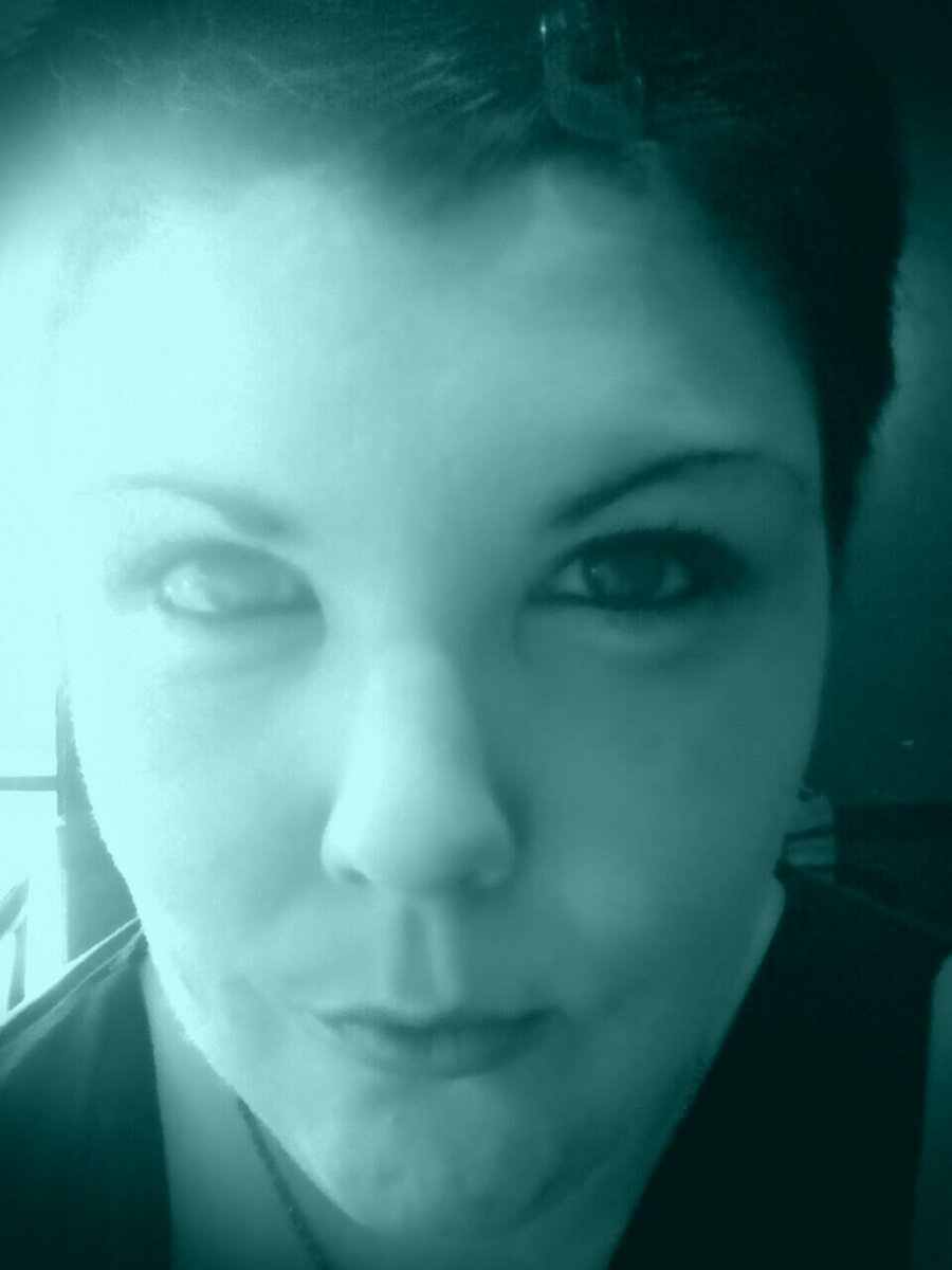 toNiknack's tweet photo. Waiting @ @Starbucks 4 my Iced Grande WhiteChocolte Mocha I took a Selfie &amp; edited it. Love the ghostly look. http://t.co/KylXlgCVQ3