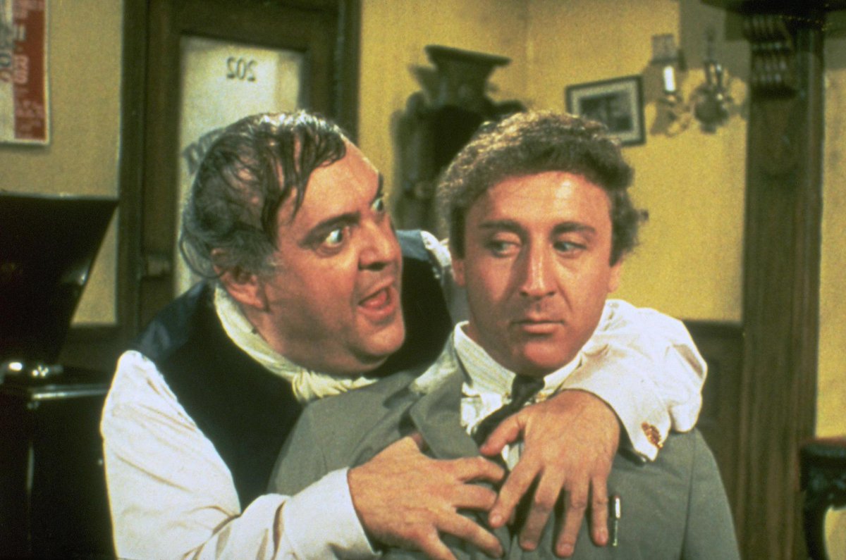 Film4's tweet photo. Classic comedy alert! Up next at 11am, we're screening Mel Brooks' The Producers, starring Gene Wilder &amp; Zero Mostel. http://t.co/gxaNFIVe5K