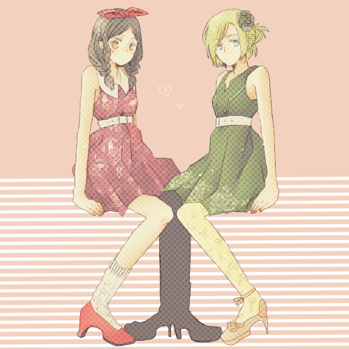 ShingekiGirls's tweet photo. #HappyBirthdayAnnie #Annie #ShingekiNoKyojin #AnnieXMina http://t.co/ylFEm0DZOS