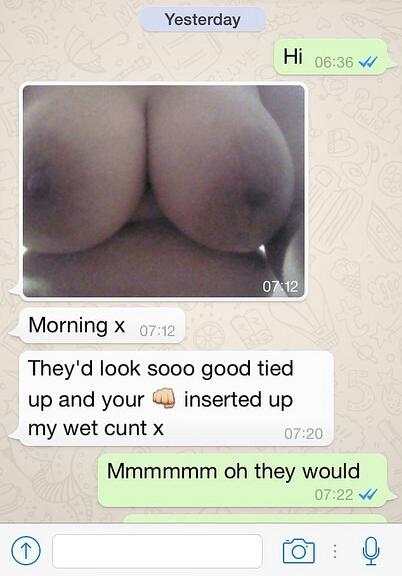 An old message from hubby