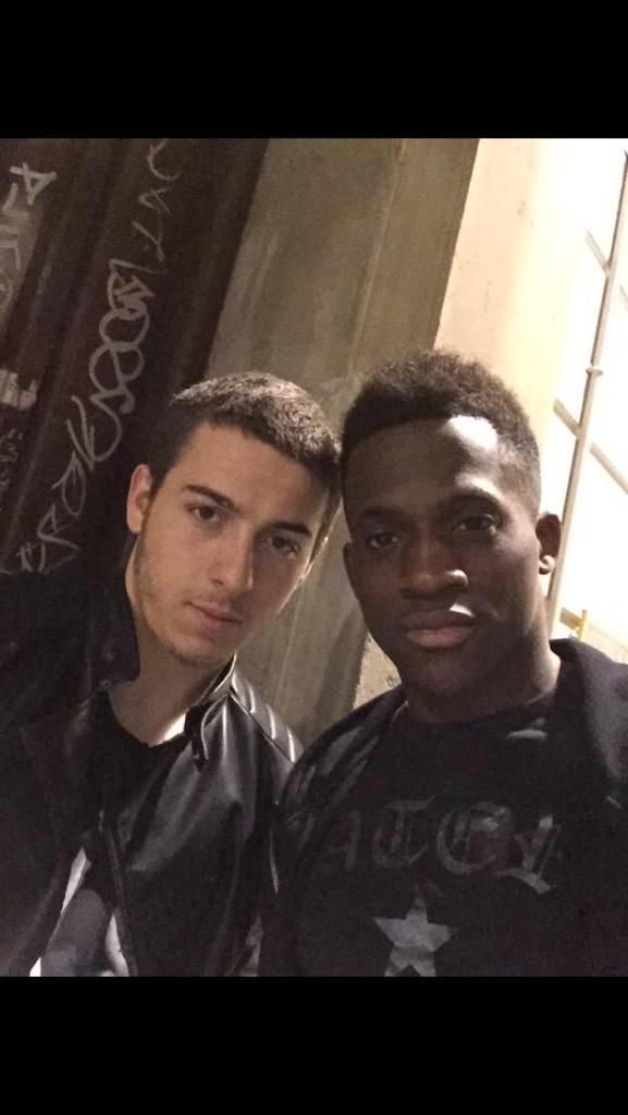 JJ avec le frero <a href="/Bryan_Verboom/">josef stalin</a> on est prêt pour le Clasico 🇪🇸📍🎉