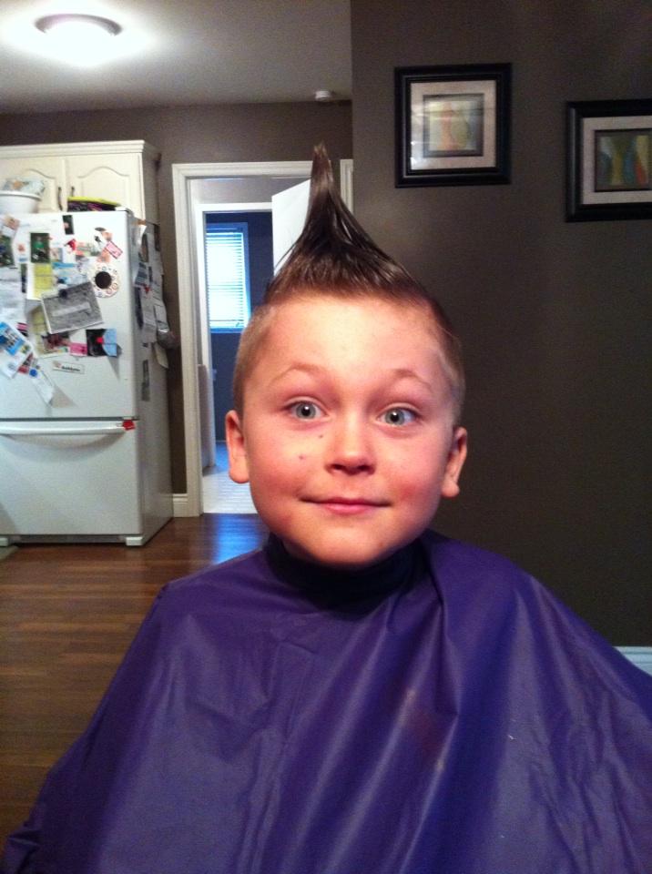 Stunways's tweet image. Here is my breather getting a hair cute