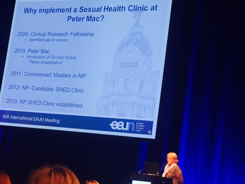 Representing Australian nurses Kath Schubach #EAU15