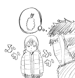 痩身にふっかふかのダウン着てる三成を見て「衣のあついエビフライみたいよなァ」って思ってる刑部さん 