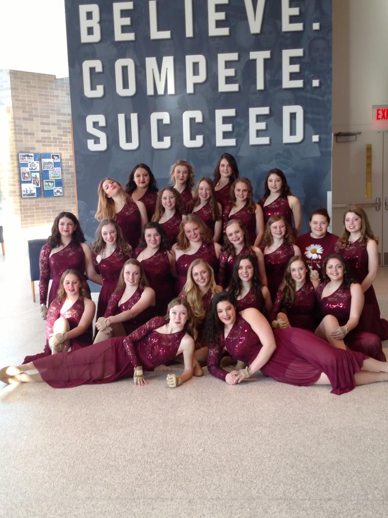 A great day for the team at #wgieast #winterguard