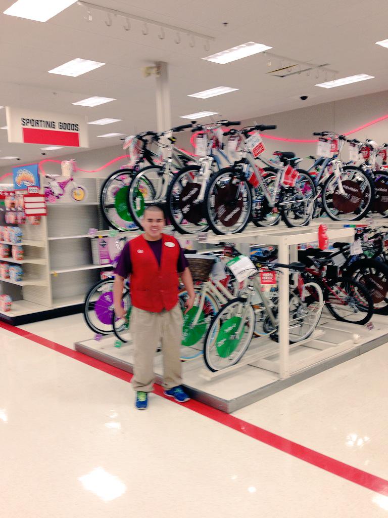 Victor is ROCKING bikes!!  #letsgetitstartedha