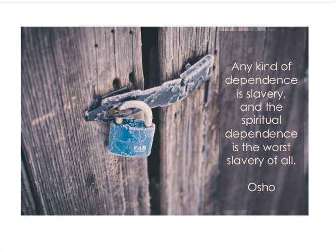 OSHO's tweet photo. Who can you share that with?

#osho #independence #spirituality http://t.co/ZUaWfBgmRn