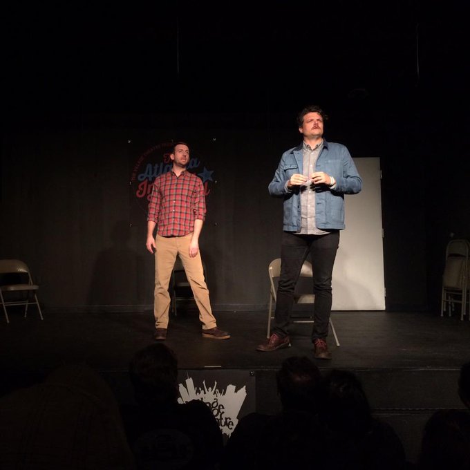 #HillJones killin it at the #ATLImprovFest last night! #HollywoodTakesOverAtlanta @mattjonesisdead @villagetheatre<a href="/tag/hilljones"class="tags">#HillJones</a><a href="/tag/atlimprovfest"class="tags">#ATLImprovFest</a><a href="/tag/hollywoodtakesoveratlanta"class="tags"><span>#hollywoodtakesoveratlanta</span></a>