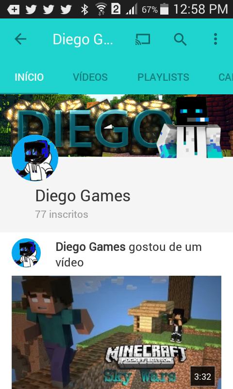 dieguiimsantana's tweet photo. Tamo chegando la !! #Go100subs @ReevolutionG @GamesCamila @YangPlay1 @NettoPlays @gabrielbrgames1 http://t.co/3kniEdNE6Z