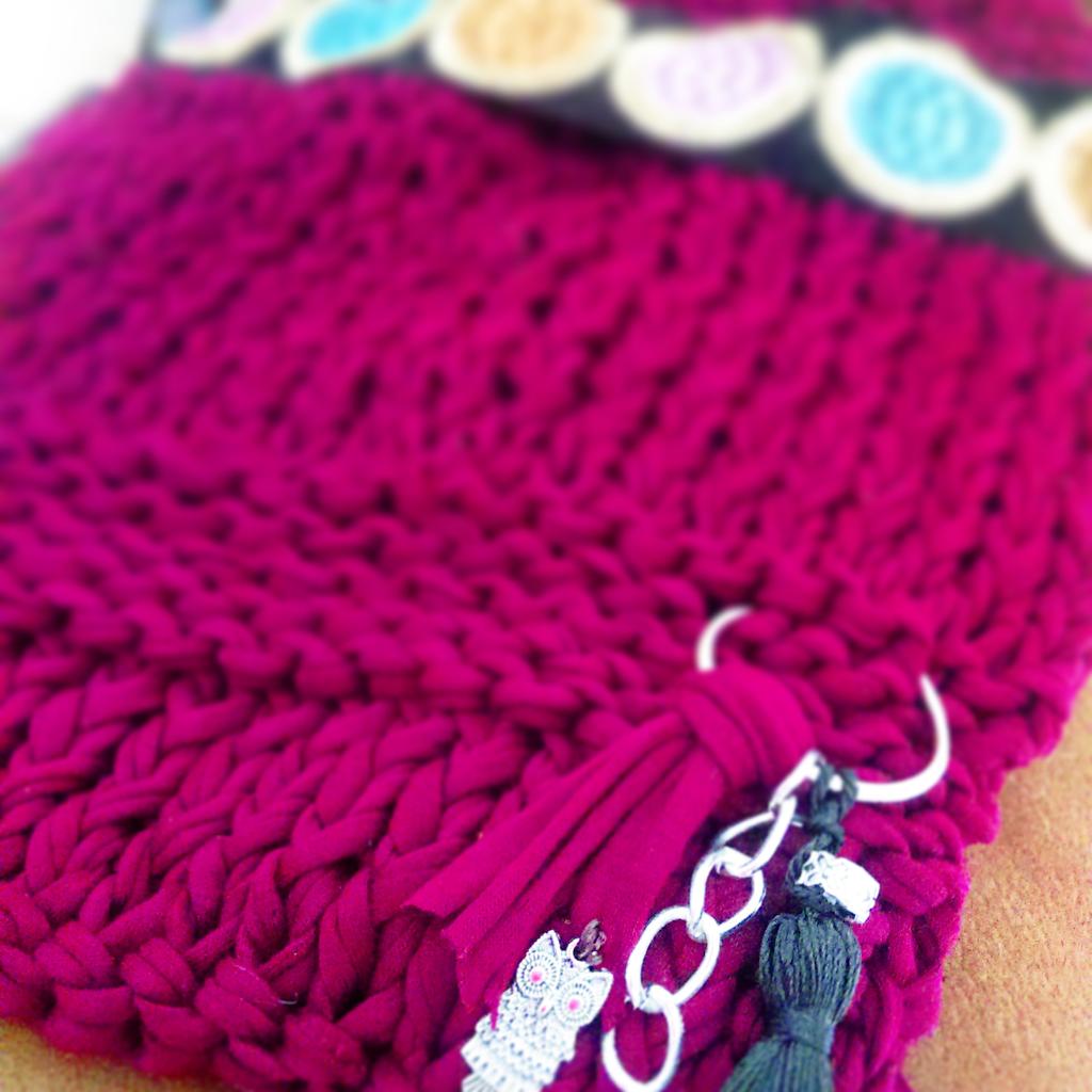 tulunatrapillo's tweet photo. Nueva colección  Bolso  bohemio crochet http://t.co/3TcOHA4Spk