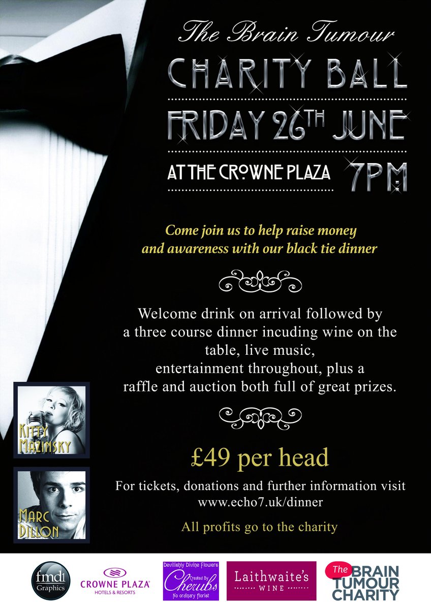 FMD1Graphics's tweet photo. Tickets are now on sale! go to http://t.co/dgoiyCua0Z to purchase yours and get further information. @BrainTumourOrg http://t.co/vjQnheCPGW