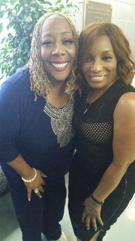 Happy birthday to my Girl Stephanie Mills Love you! 