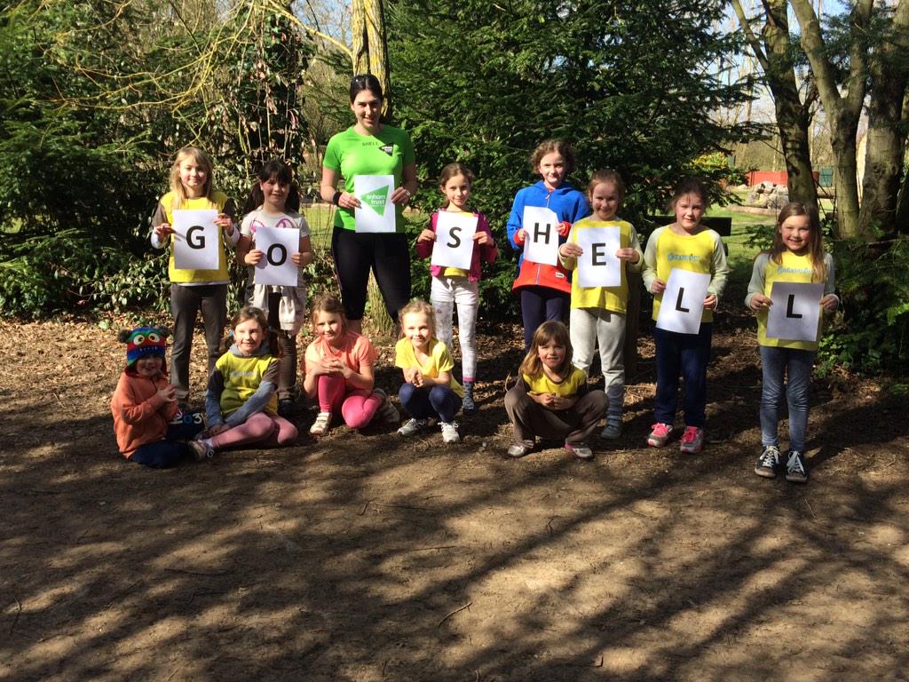 <a href="/GirlguidingSWE/">Girlguiding SWE</a> Well Done <a href="/9thABrownies/">9th Andover Brownies</a> our funrun today raised £300for @Shelley_Smorth marathon run for <a href="/EnhamTrust/">Enham Trust</a>