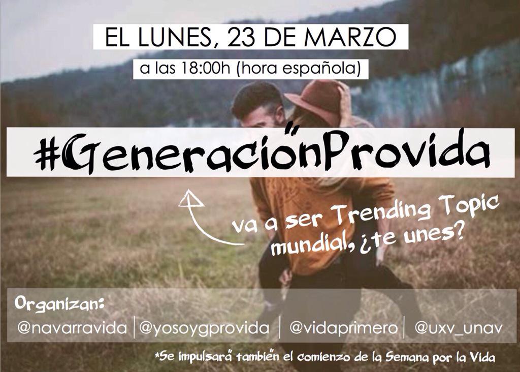 VidaPrimero's tweet photo. ¿Nos ayudas a difundir que el lunes los provida volveremos a ser Trending Topic?
Gracias.
https://t.co/ymGoemUjsW http://t.co/Q8JH9HeRli