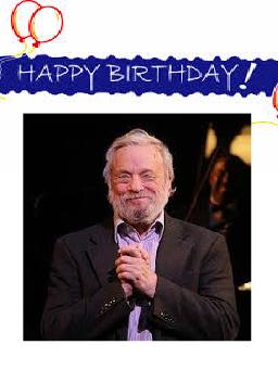 Happy Birthday to the great Stephen Sondheim! What\s your favorite Sondheim musical?  