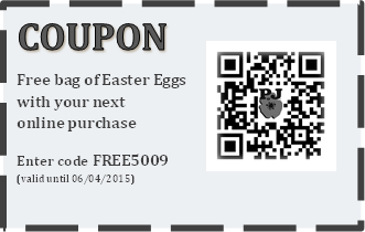 ONLINE SPECIAL !
Free bag of Easter Eggs with your next online purchase on belgianchocolates.eu
Enter code FREE5009