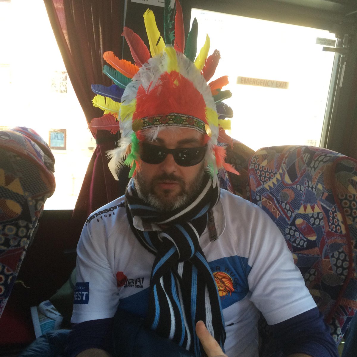 Getting ready for the big game <a href="/ExeterChiefs/">Exeter Chiefs</a> vs <a href="/Saracens/">Saracens Rugby Club</a> in #Franklinsgardens.