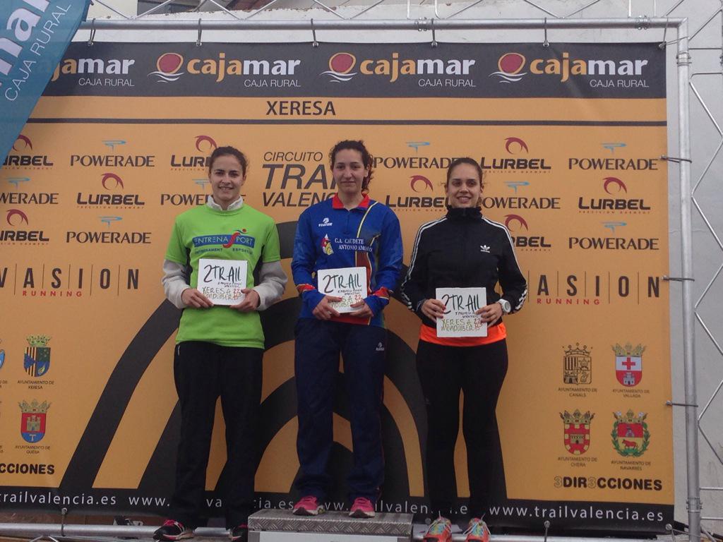 EntrenaSport's tweet photo. Hoy hemos estado al Trail de Xeresa, donde Marta ha obtenido la 2a posición en su categoría, enhorabuena Campeona!!! http://t.co/GIDab48K42