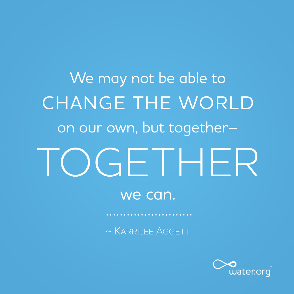 ONECampaign's tweet photo. Happy #WorldWaterDay! Join @Water to help make every day water day. http://t.co/R7e00QyHzj