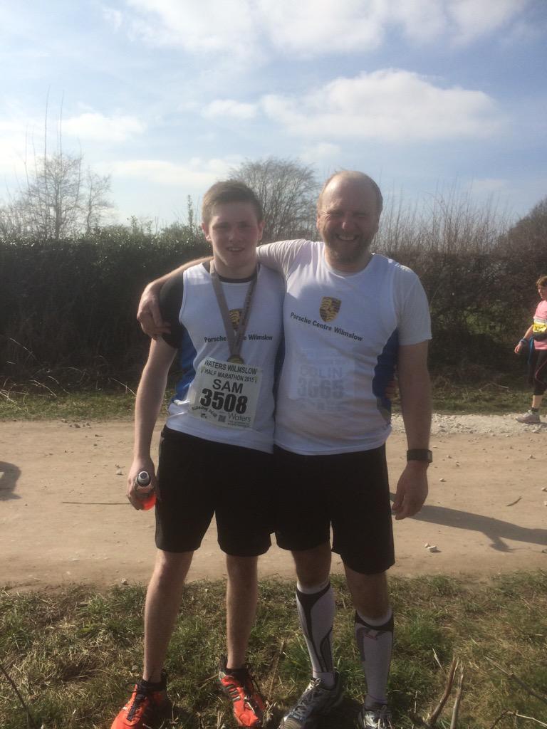 Sambeckett96's tweet photo. Over the moon with my half marathon time! 1hr 59m http://t.co/g1vHAoBgsi