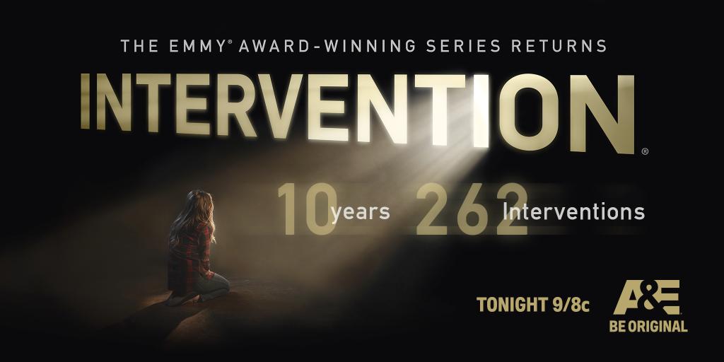 10 years. 262 interventions. Infinite possibilities. #Intervention is back TONIGHT.