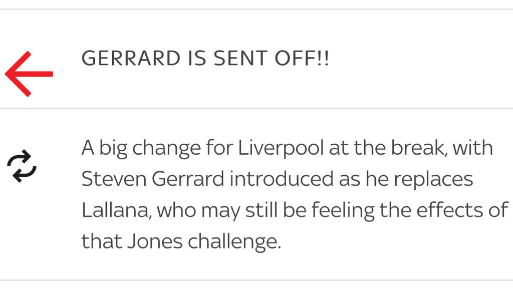 TransferSite's tweet photo. Girl: Stevie, come over

Gerrard: Can't, I'm playing at Anfield

Girl: I'm home alone...

Gerrard... http://t.co/BS3nzO9gs0