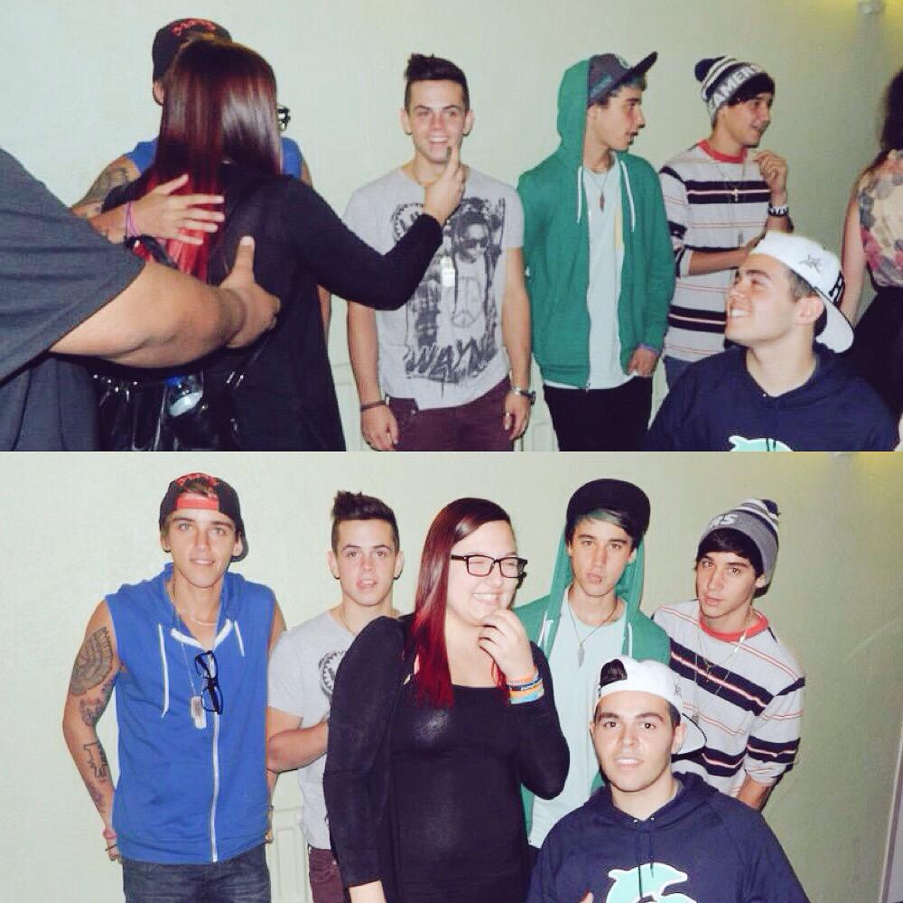 liblibdeluca's tweet photo. watching them grow has been emotional, proud💗
#NotABoybandTour 2013,
#GotCakeTour 2014 &amp; 
#Janofest 2015💋 @janoskians http://t.co/Oy5ShihxsT