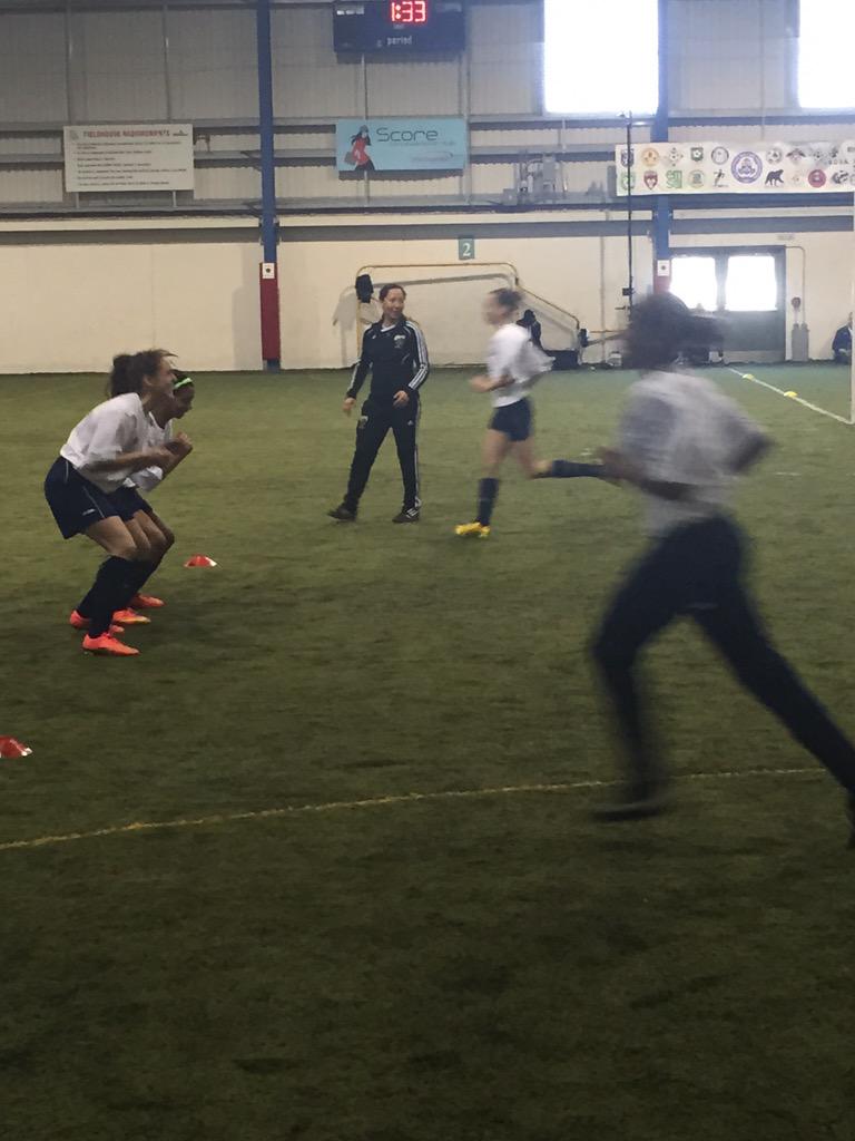 FIFA11ON's tweet photo. Vanessa Martinez-Lagunas using #FIFA11+ in her session today! #SocDev15 @OSA_Tweeter http://t.co/ul1eh5kX25