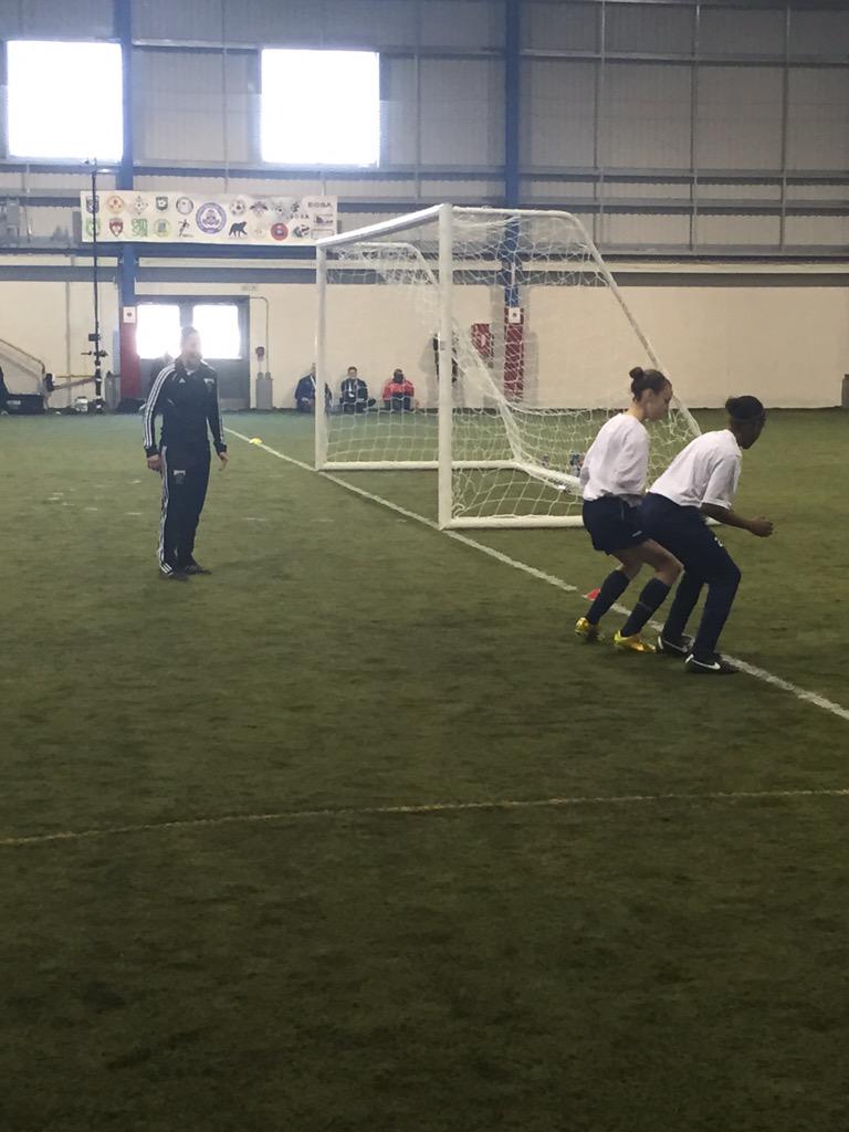 FIFA11ON's tweet photo. Vanessa Martinez-Lagunas using #FIFA11+ in her session today! #SocDev15 @OSA_Tweeter http://t.co/ul1eh5kX25