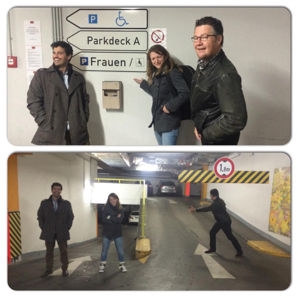 In Rostock they make more room for women. 
That's good, right...?