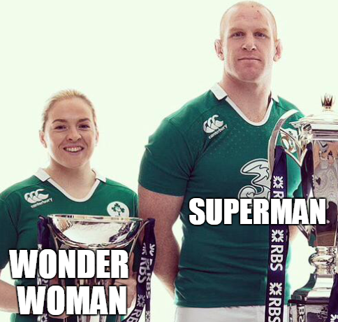 The42_ie's tweet photo. The Taoiseach and the Tánaiste after the next election. http://t.co/2Utx8TFuiO