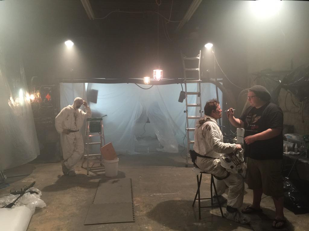 hellcrawler's tweet image. Shooting our #scifi short! Took 15 hours of shooting. Everyone was fantastic #shortfilm #Filmmakers