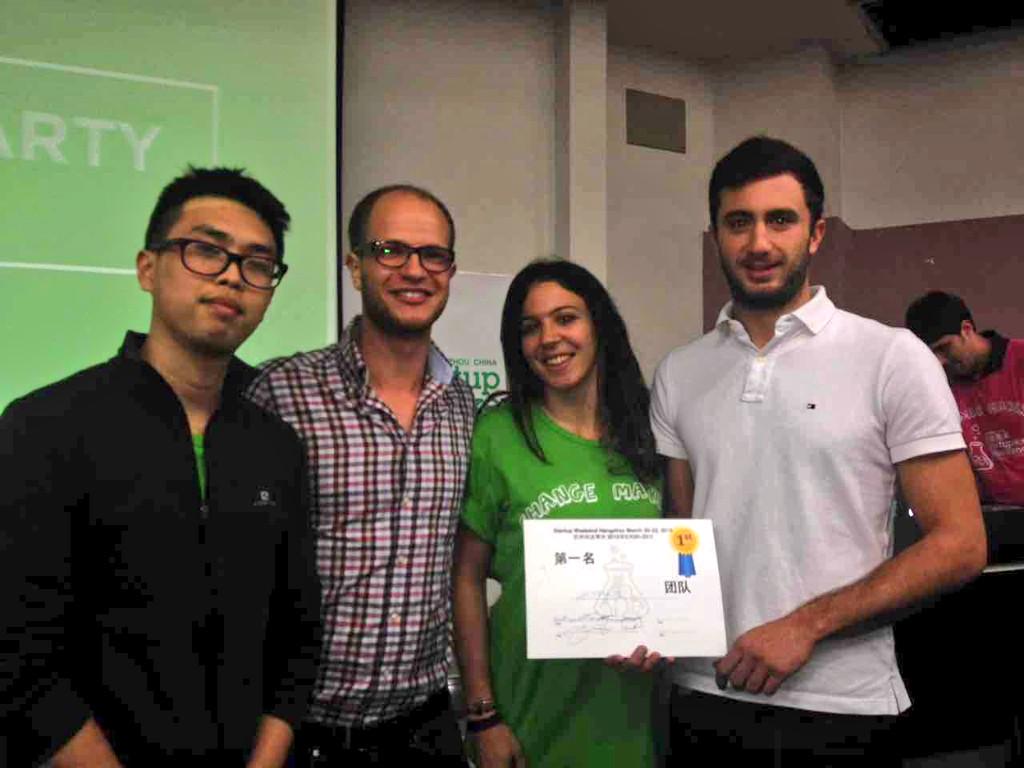 HelloCoachApp's tweet photo. It's becoming real, we are super excited. Thanks to all the supporters! #startupweekend #entrepreneurship http://t.co/PLQy3m2tGf