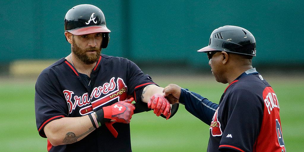 Braves's tweet photo. Catch #BravesST baseball vs. Detroit at 1:05pm ET on @SportSouth, @MLBTV and @BravesRadioNet. http://t.co/jlLtnldD25 http://t.co/nHTDDj3j1A