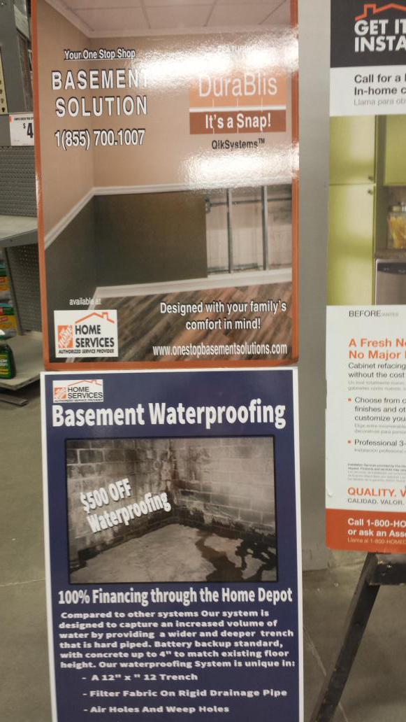 jimfhd's tweet photo. Tough Winter + melting Snow =
Leaky basement.
Talk with John @RacewayHD8465 
Basement Solutions / waterproofing http://t.co/v0iT36DdaL