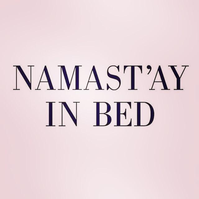 Iconery's tweet image. Yep! #howwefeel #sunday #sleepingin #Namaste #mymantra #mantra