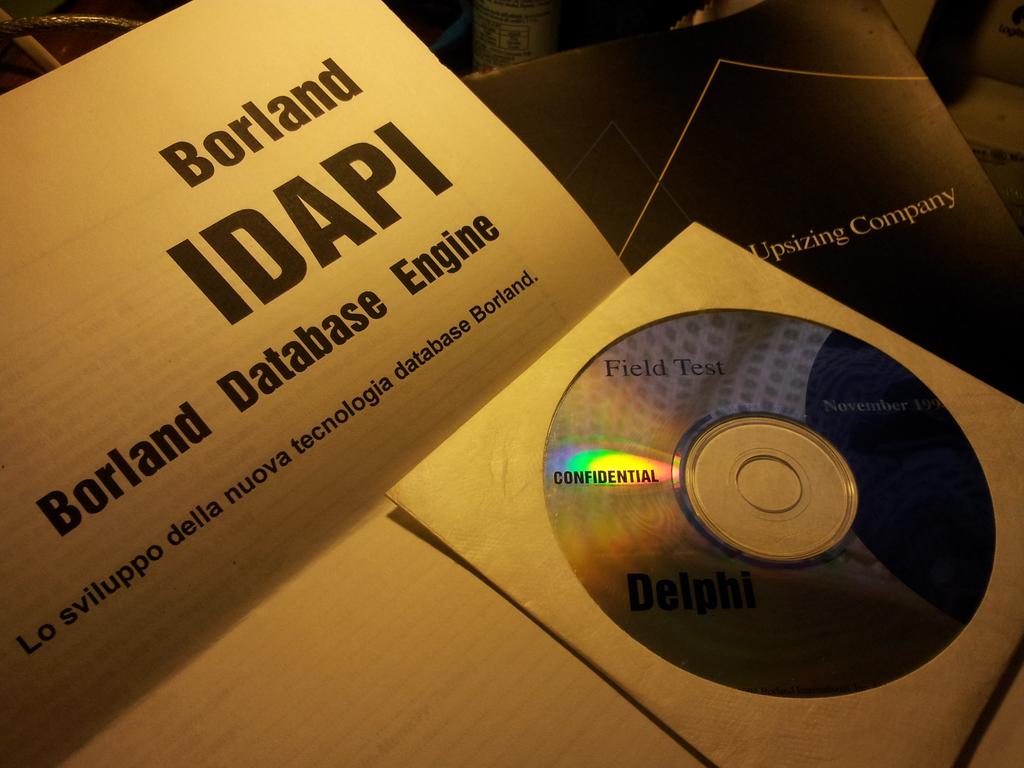 Franzandreani's tweet image. #Delphiweek Delphi field test cd feb 1995