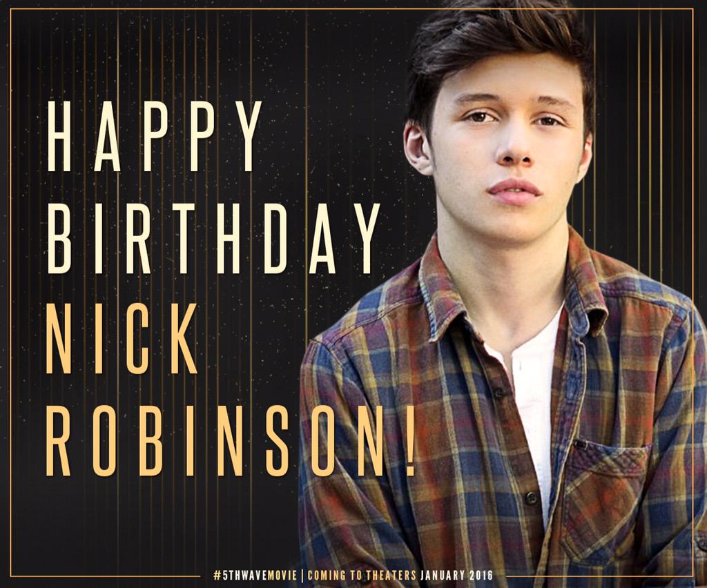 Happy Birthday to Ben Parish, Nick Robinson! 