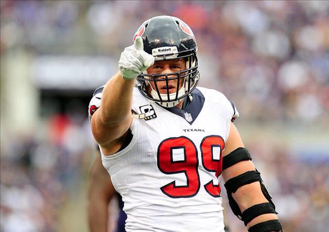 3/22- Happy 26th Birthday JJ Watt. The 2014-15 NFL season granted Watt MVP consideratio...   
