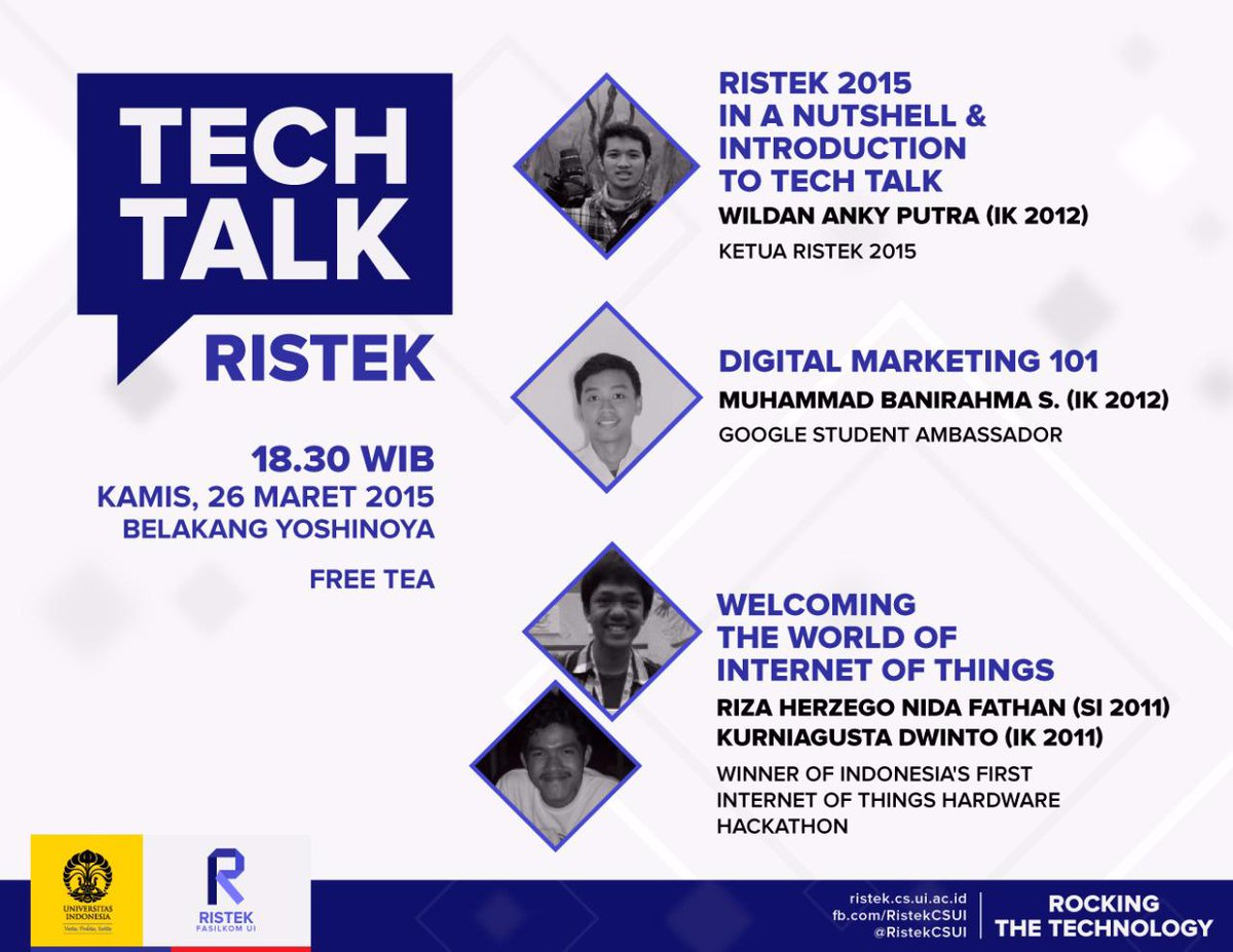 GSA_UI's tweet image. Penasaran sm digital marketing? GSA UI bakal share ttg pengenalan digital marketing di Tech Talk @RistekCSUI :)