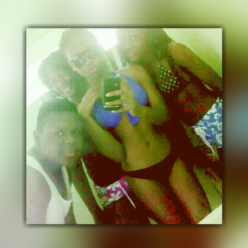 was at #harry's #water #park turn up the #vybez