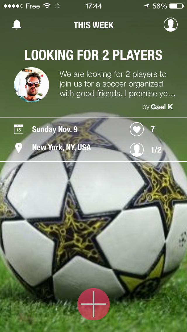 SportingApp's tweet photo. @ProductHunt we would love to test our product with your community:join sport activities offered by people around you http://t.co/ZOcu69m9mI