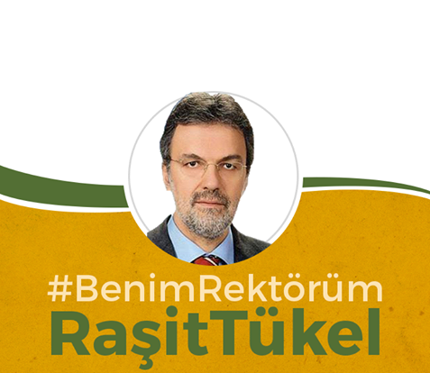 İstanbul Üniversitesi öğrencileri demokratik özgür bir üniversite için #BenimRektörümRaşitTükel diyor.