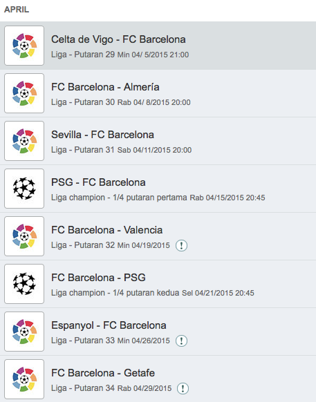 fcbarcelona_id's tweet photo. Jadwal laga @fcbarcelona_id selanjutnya http://t.co/vL7t8g4dLH http://t.co/trbb1fEvjl