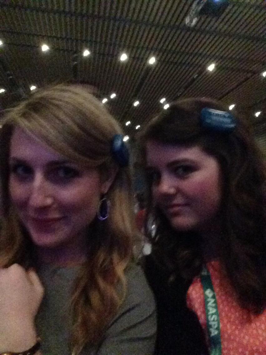 Mandi_Cohen's tweet image. Pedometers? Or the new hot hair accessory?!?! #navigatewithcourage #naspa15 @kduff62
