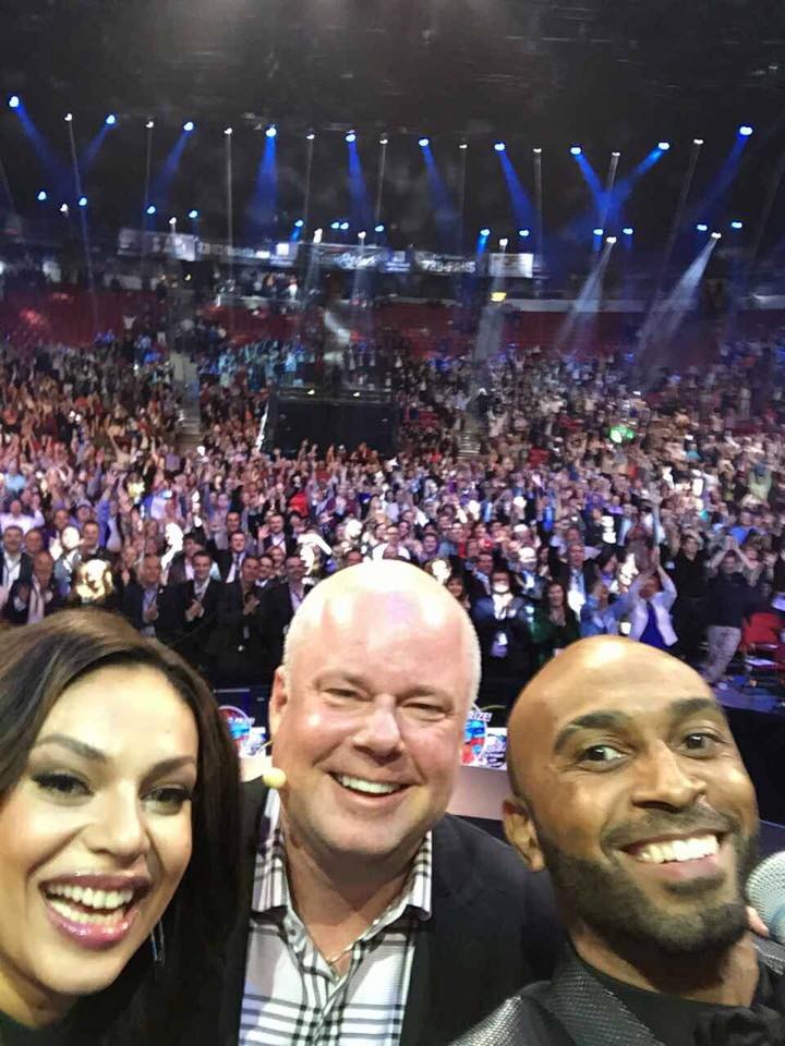 EricWorre's tweet image. Had the chance to speak to a great group at the Thomas &amp;amp; Mack arena in Las Vegas