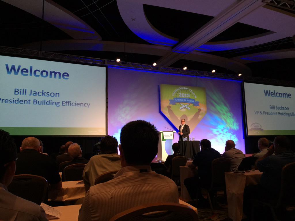 sgopinat's tweet image. Listening to Bill Jackson share our growth vision for Building Efficiency. #wearejohnsoncontrols #productexcellence